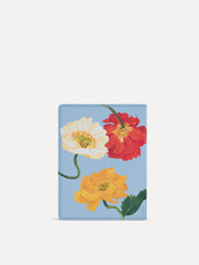 Oscar de la Renta Poppy-Printed Passport Cover