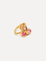 Oscar de la Renta Pear-Cut Cluster Ring