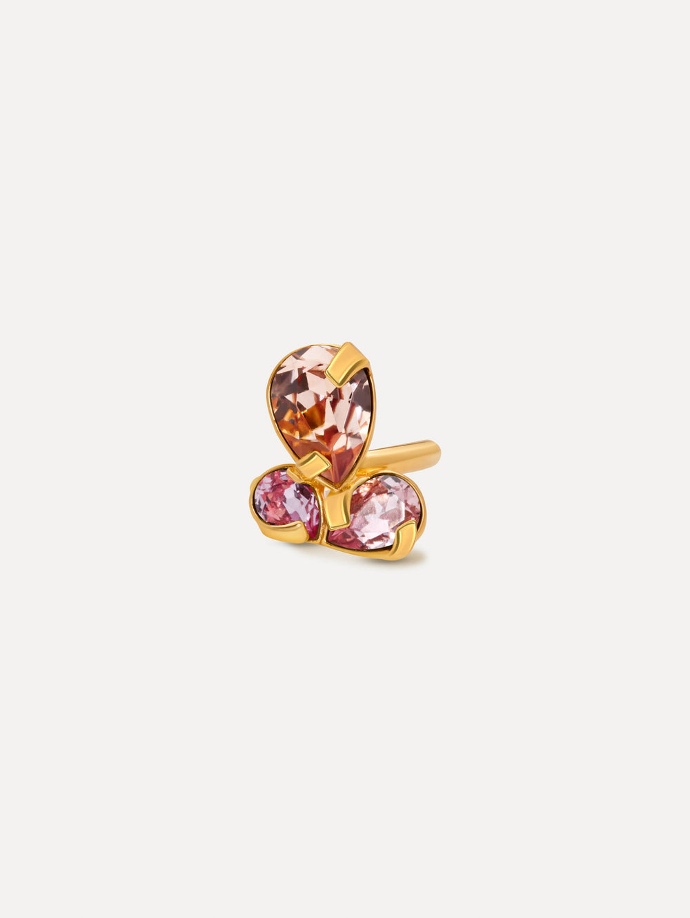 Oscar de la Renta Pear-Cut Cluster Ring