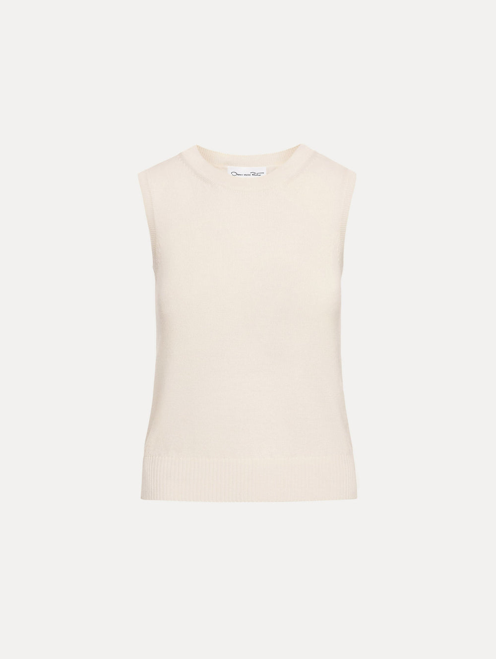 Oscar de la Renta Virgin Wool Tank