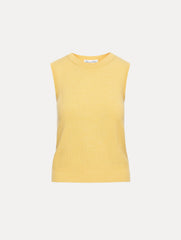 Oscar de la Renta Virgin Wool Tank