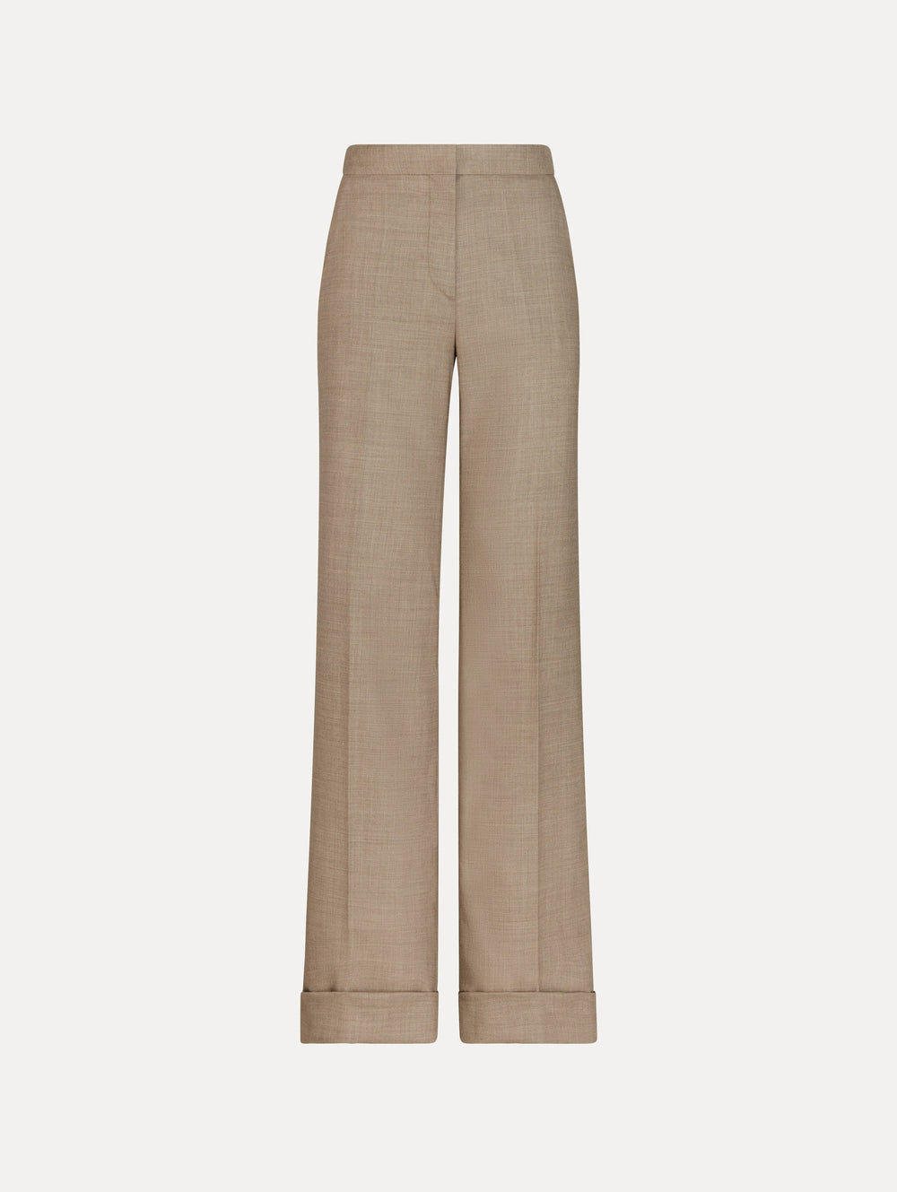 Oscar de la Renta Wool-Blend Wide-Leg Pant