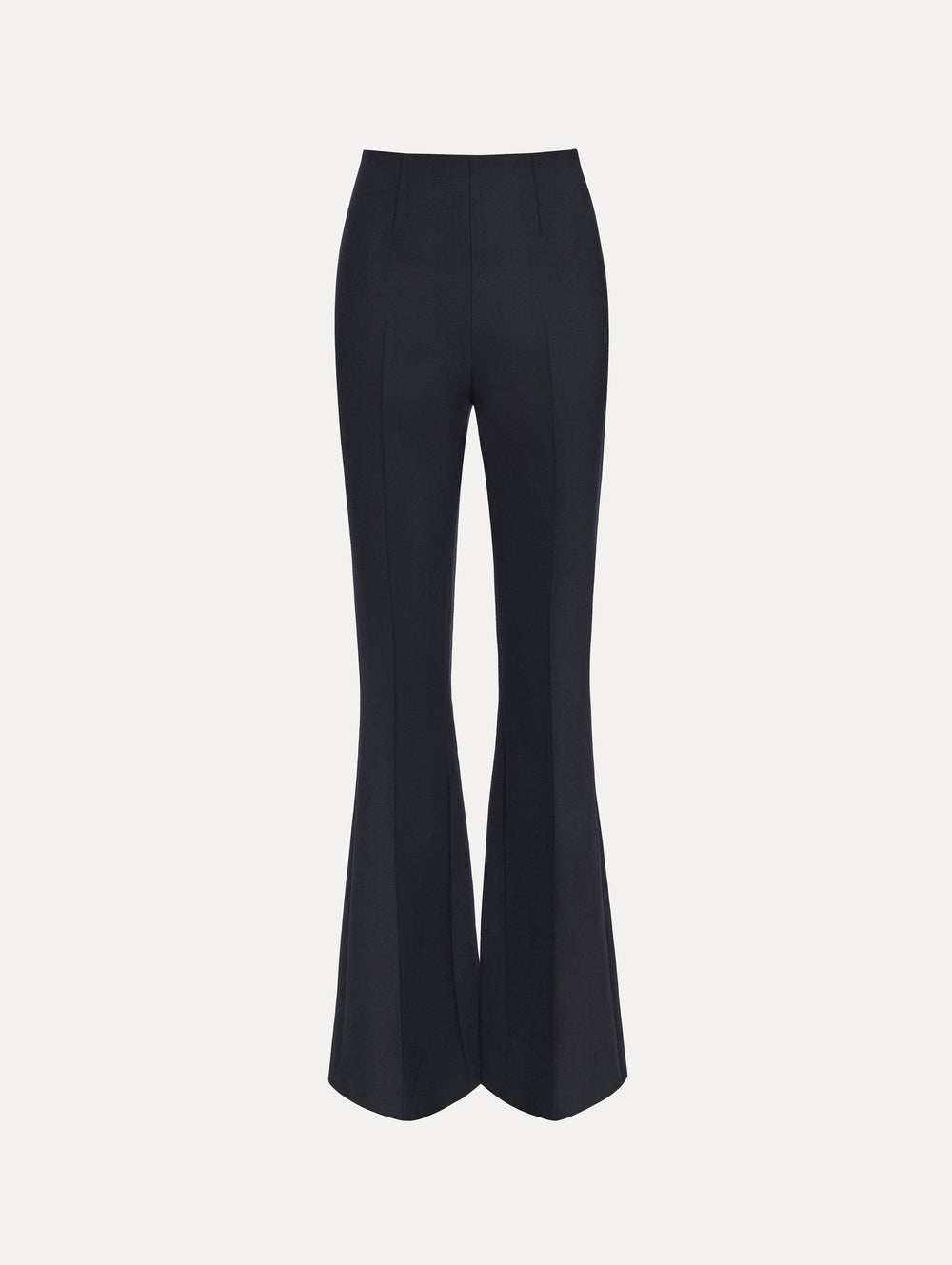 Oscar de la Renta Wool Flared Pant