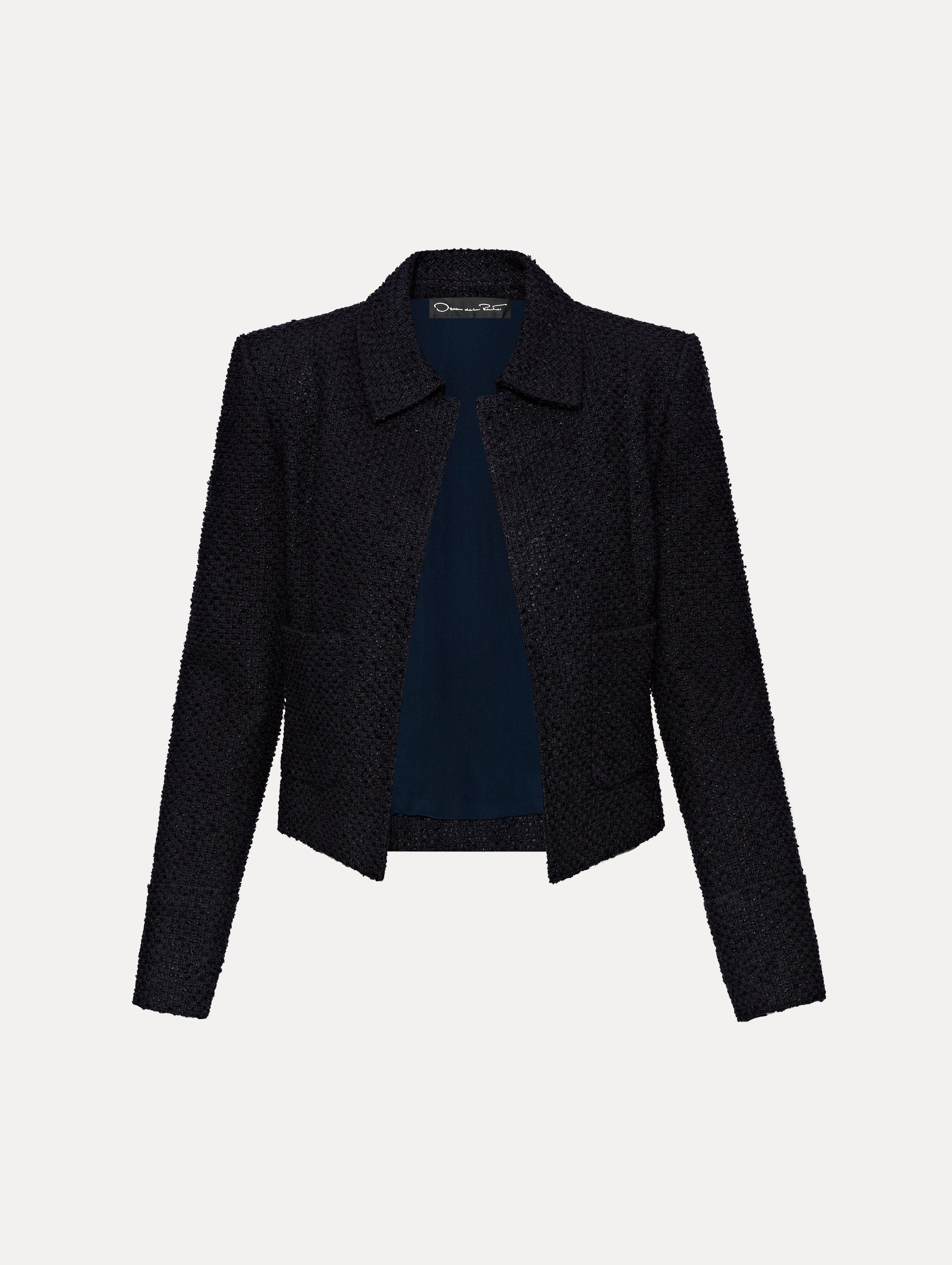 Oscar de la Renta Boucle Tweed Jacket