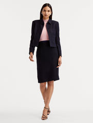 Oscar de la Renta Boucle Tweed Jacket