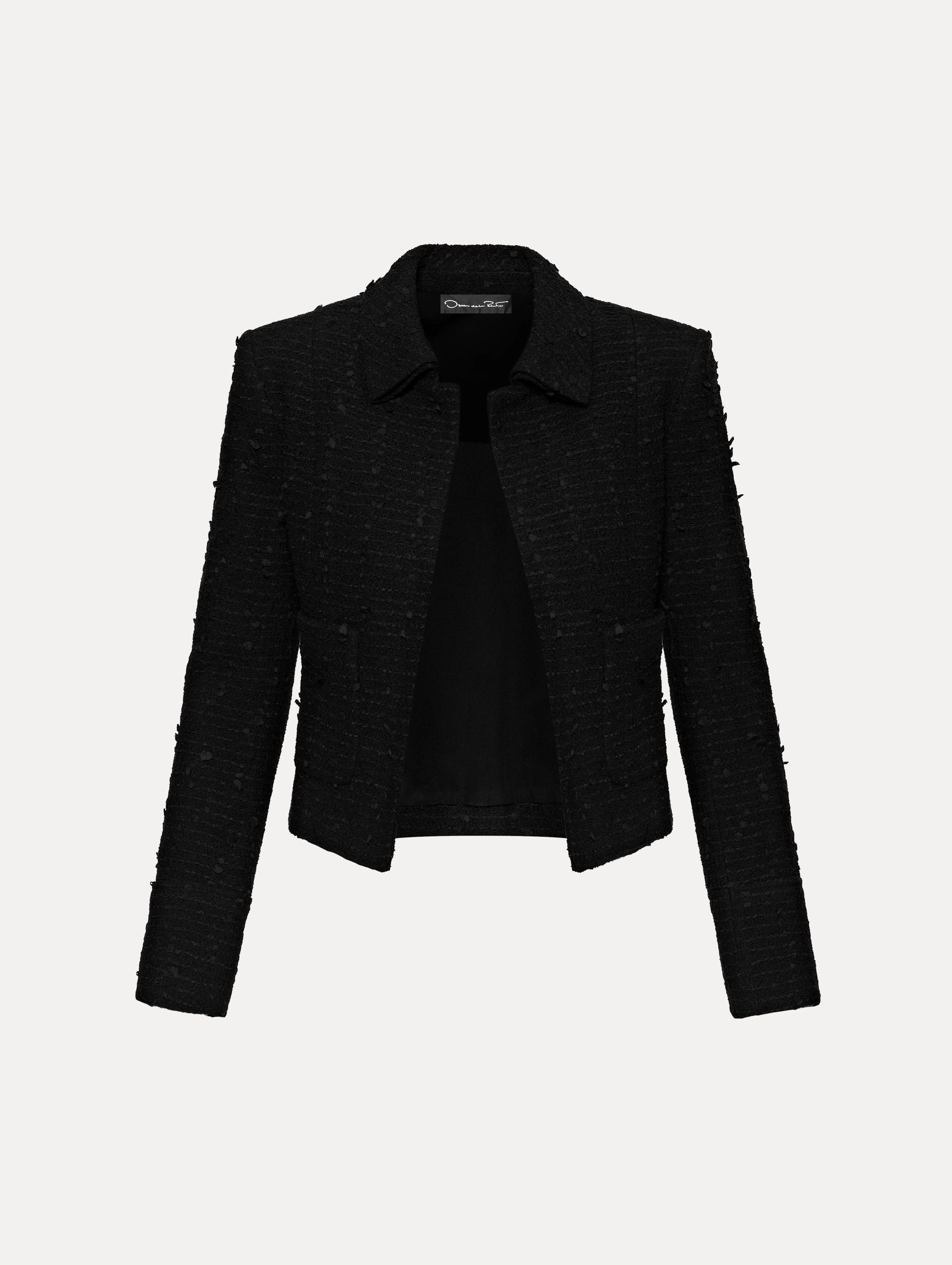 Oscar de la Renta Boucle Tweed Jacket