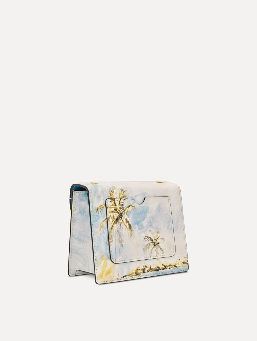 Oscar de la Renta Dominican Landscape Printed Mini TRO Bag