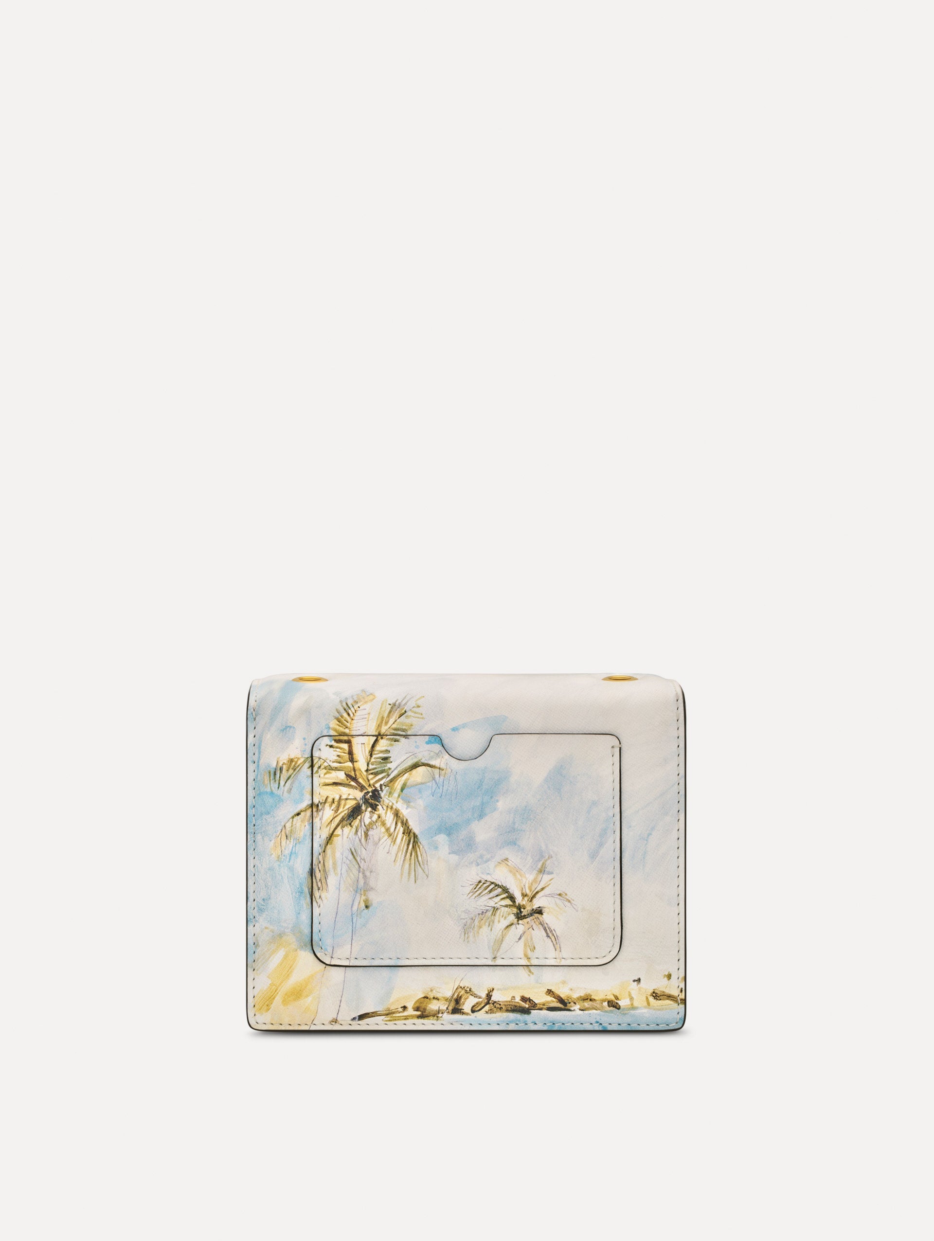 Oscar de la Renta Dominican Landscape Printed Mini TRO Bag