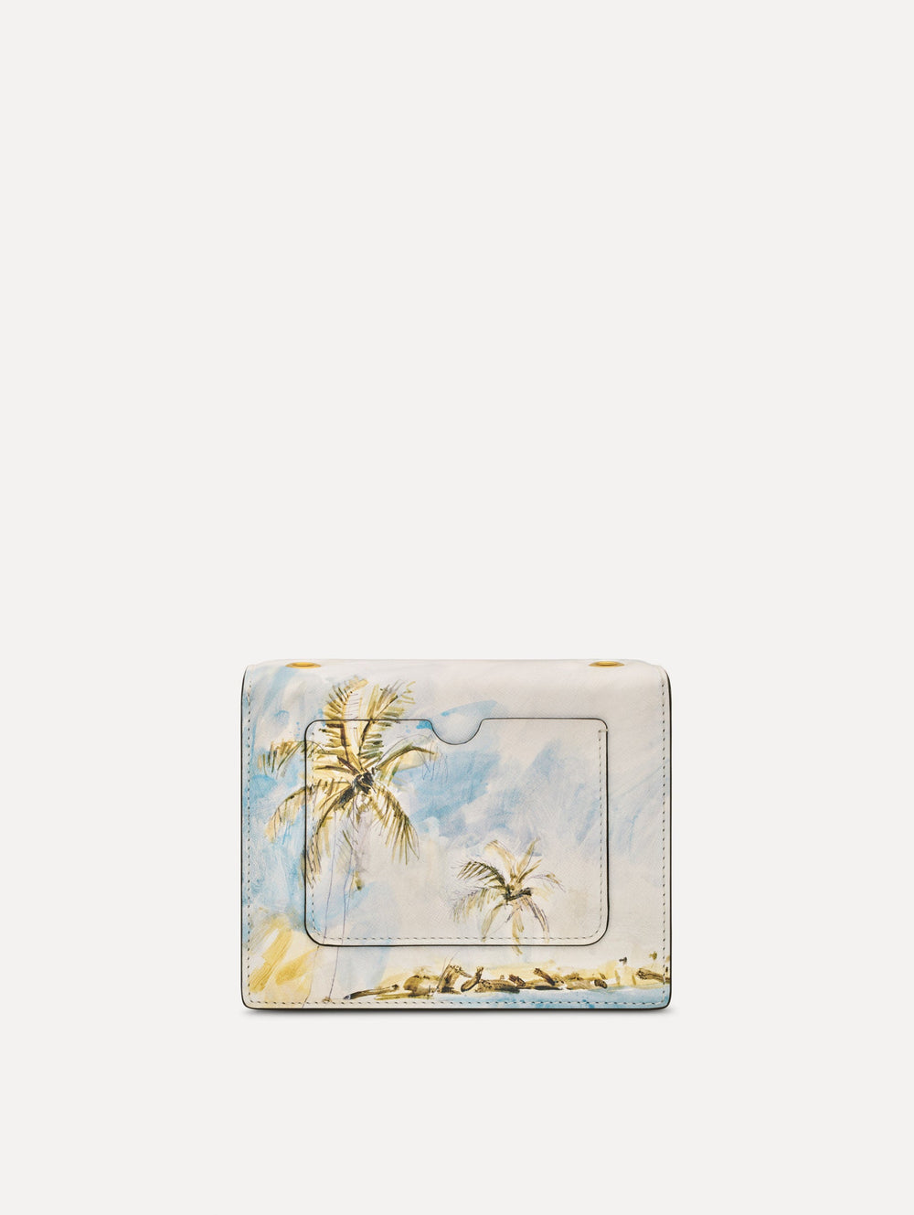Oscar de la Renta Dominican Landscape Printed Mini TRO Bag