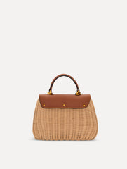 Oscar de la Renta The Mini Poppy in Wicker