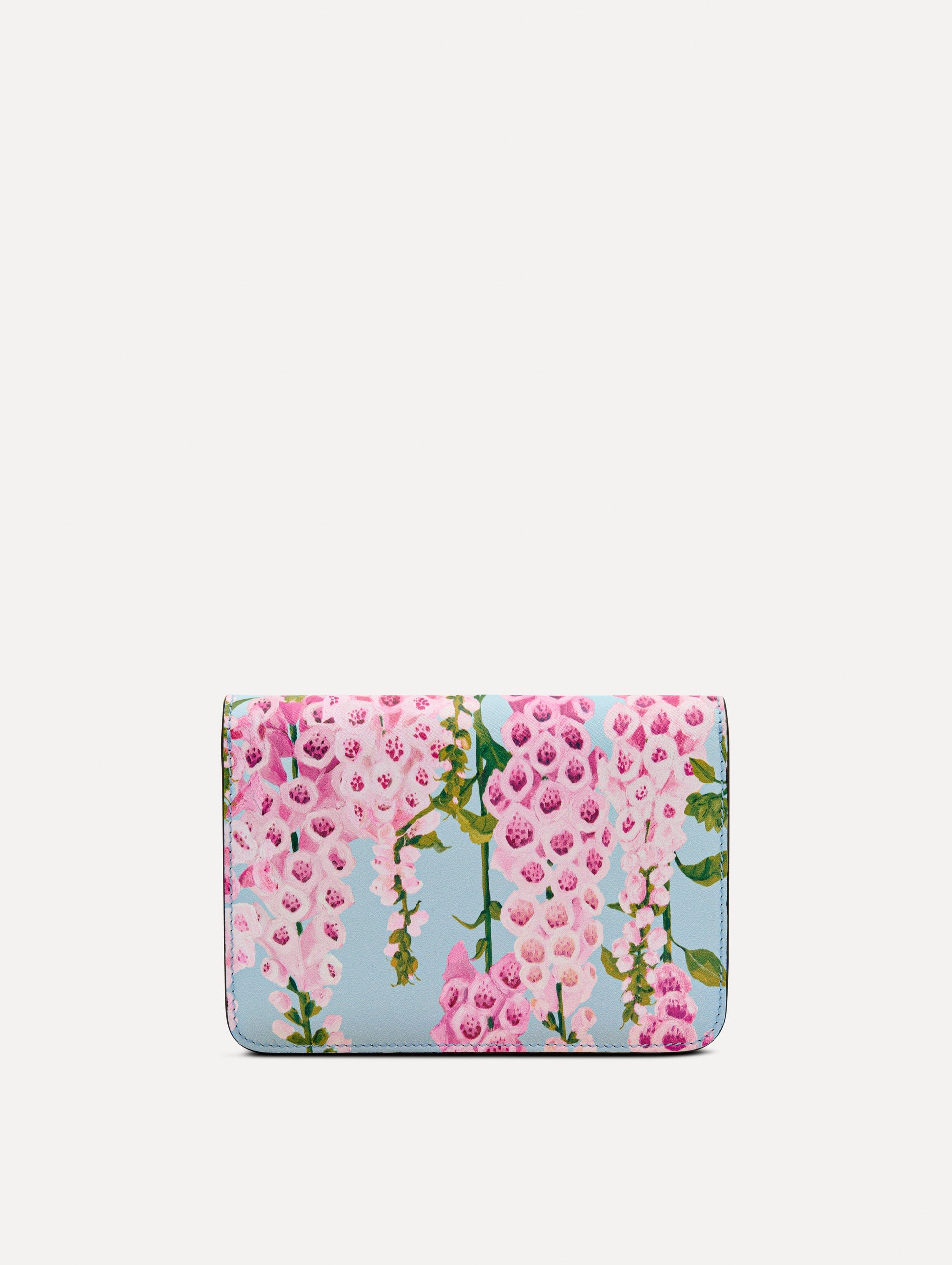 Oscar de la Renta Foxglove Printed O Pochette
