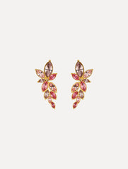Oscar de la Renta Navette Crystal Drop Earrings