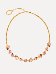 Oscar de la Renta Pear-Cut Cluster Necklace