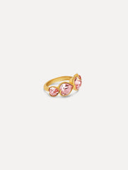 Oscar de la Renta Crystal Heart Ring