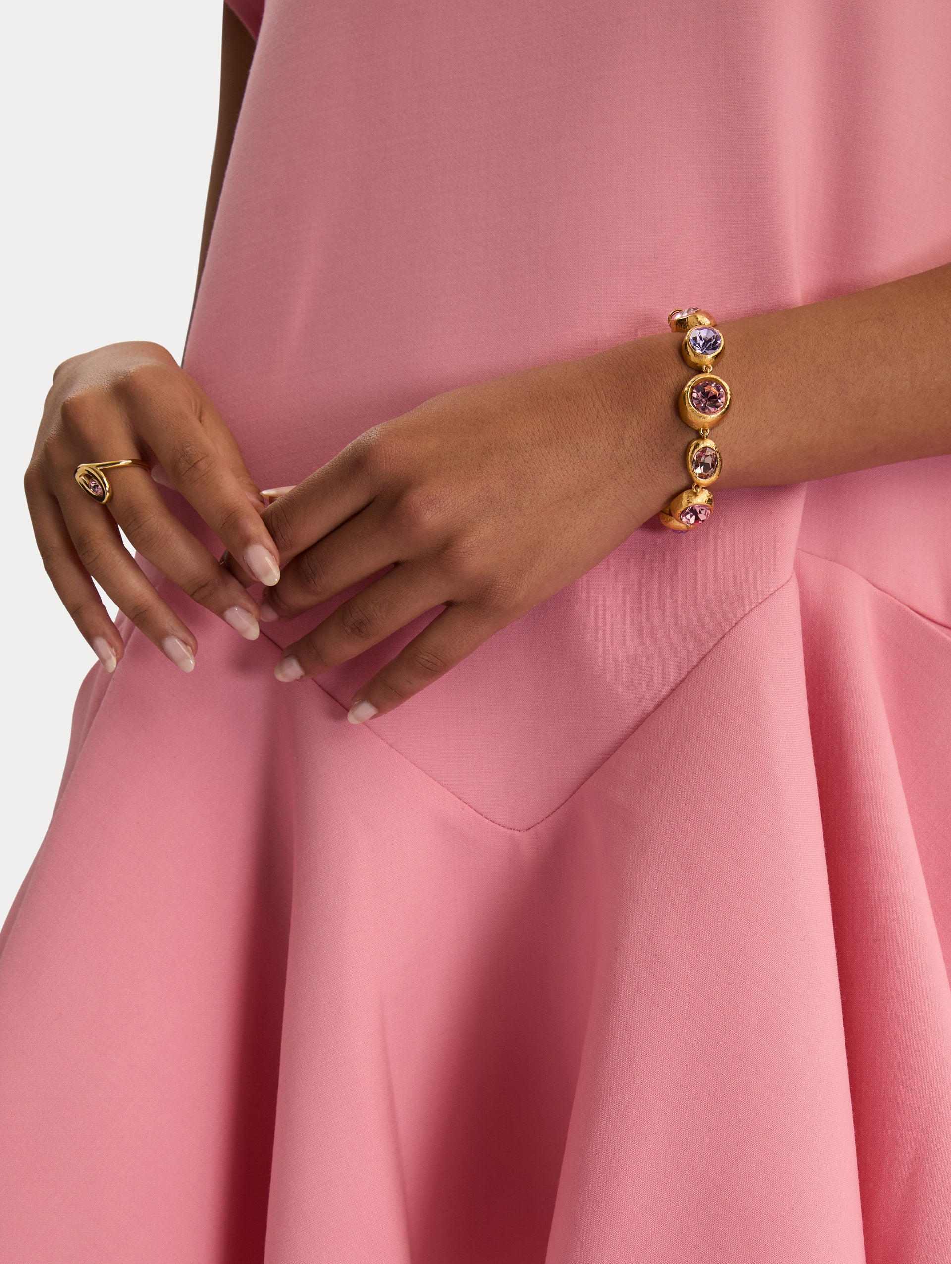 Oscar de la Renta Looped Oval Ring