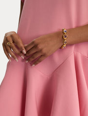 Oscar de la Renta Looped Oval Ring