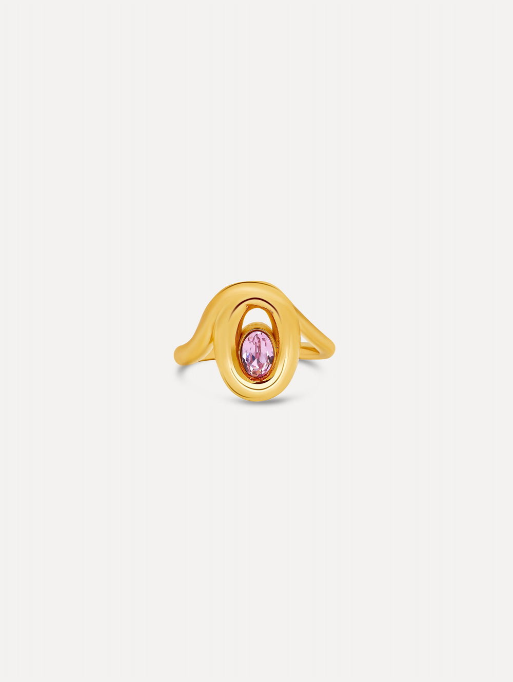 Oscar de la Renta Looped Oval Ring