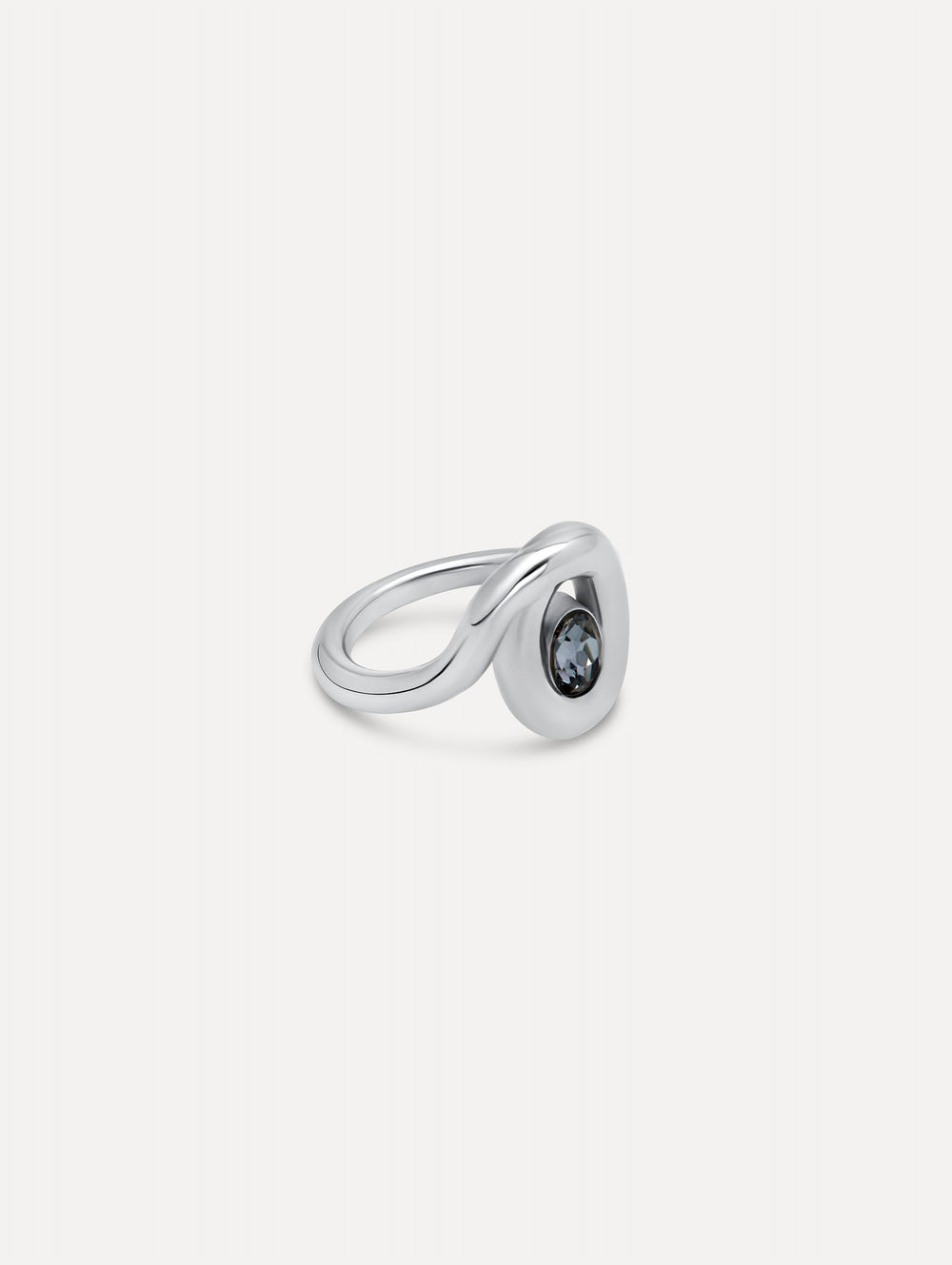 Oscar de la Renta Looped Oval Ring