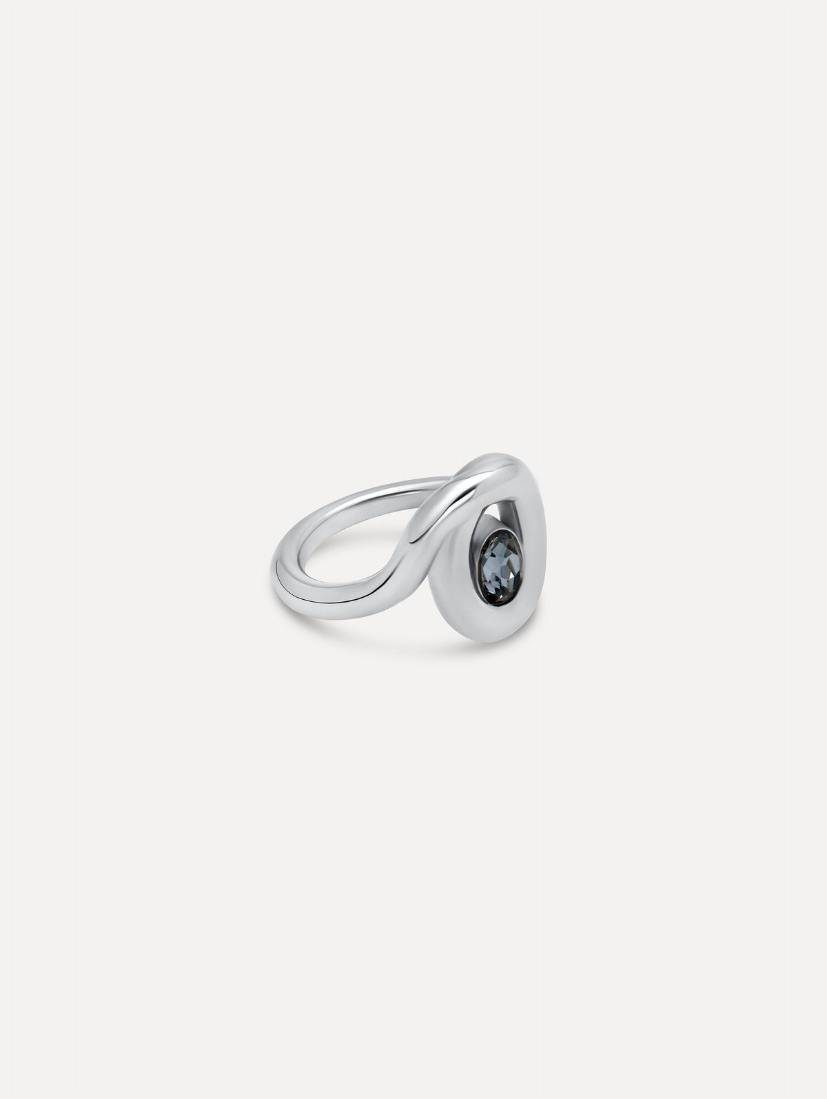 Oscar de la Renta Looped Oval Ring