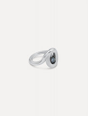 Oscar de la Renta Looped Oval Ring