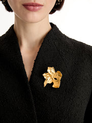 Oscar de la Renta Cyclamen Brooch