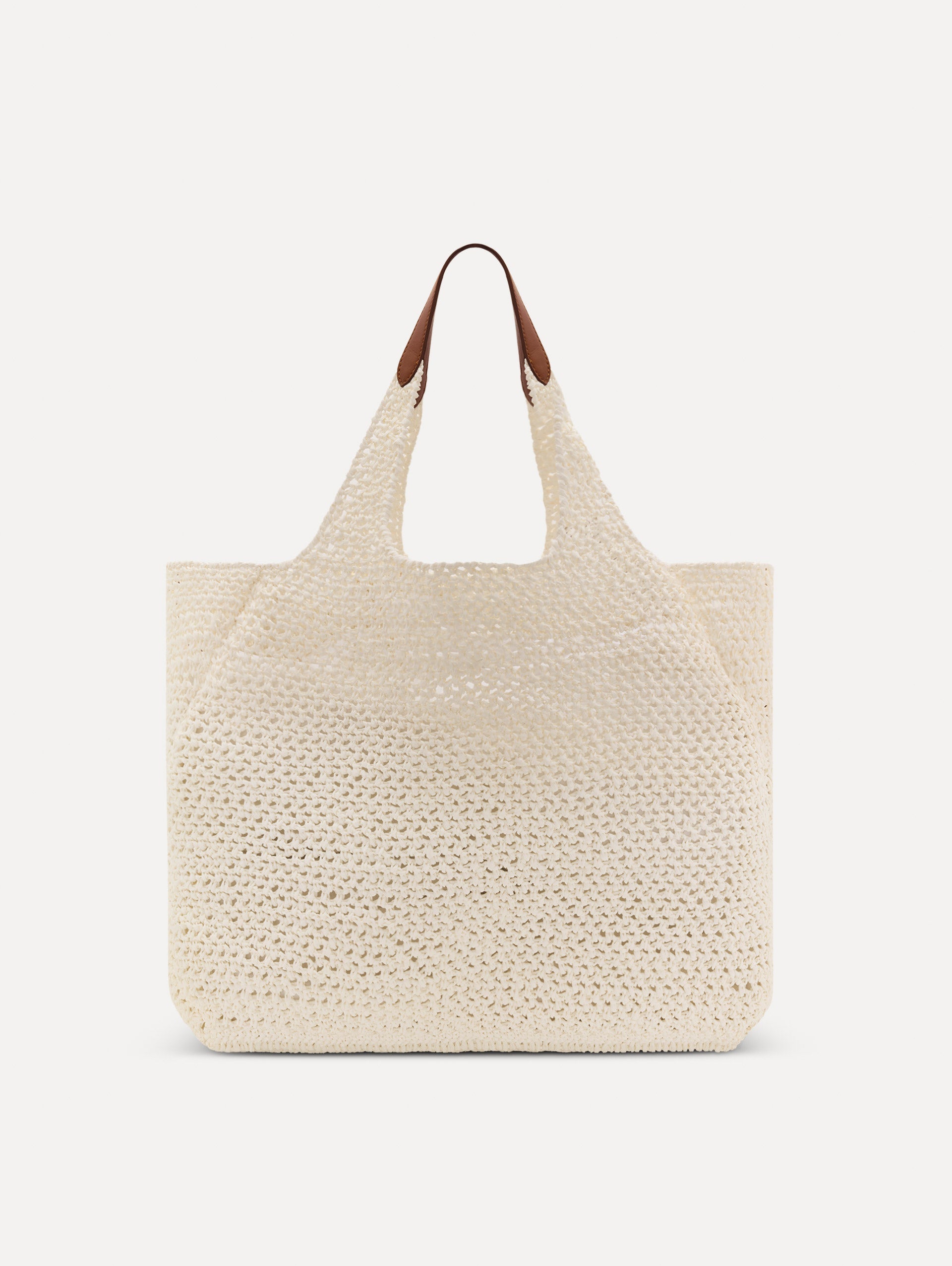 Oscar de la Renta The Topaz in Crochet Raffia