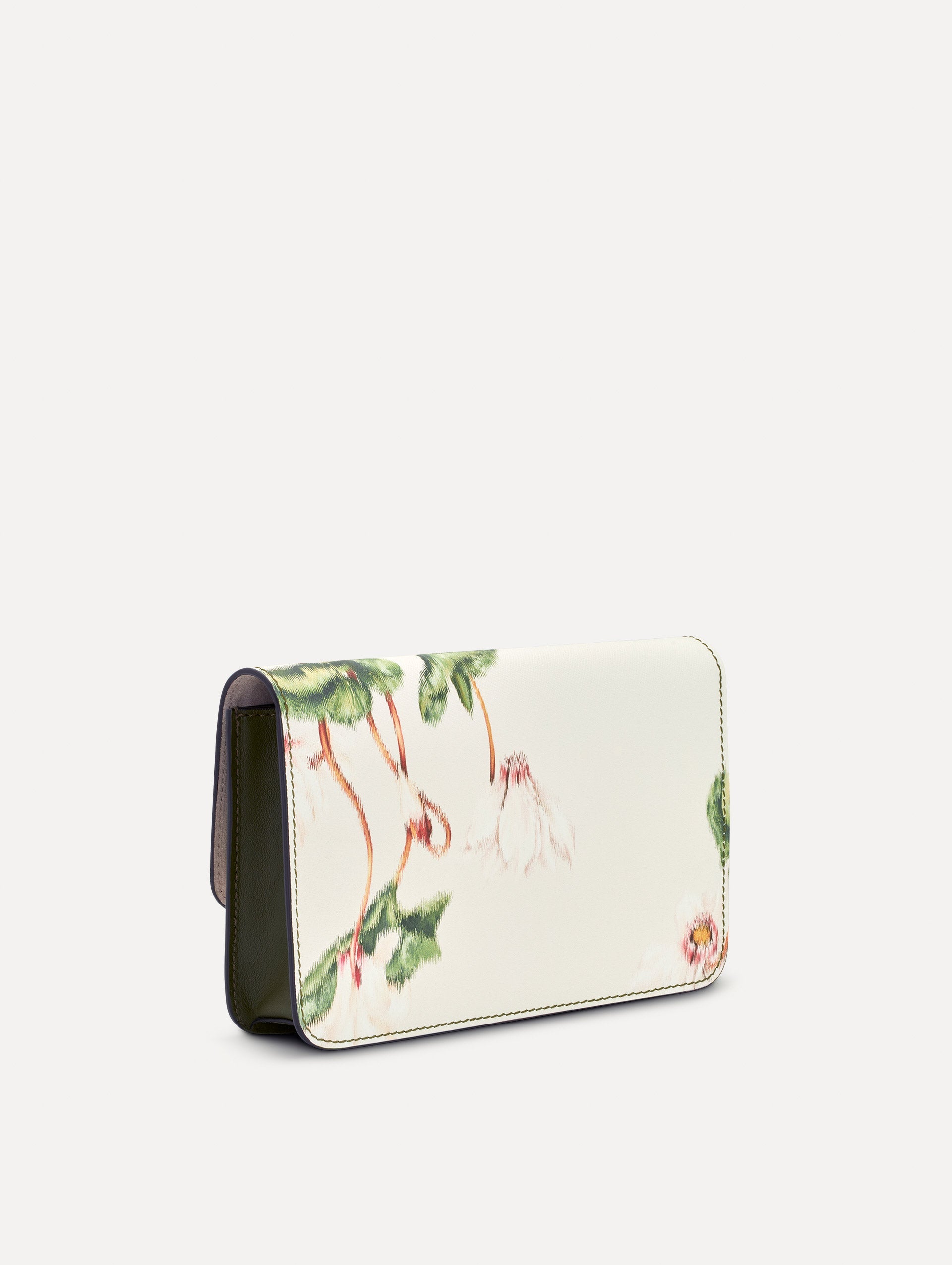 Oscar de la Renta Cyclamen-Printed O Pochette