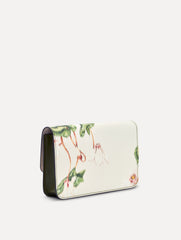 Oscar de la Renta Cyclamen-Printed O Pochette