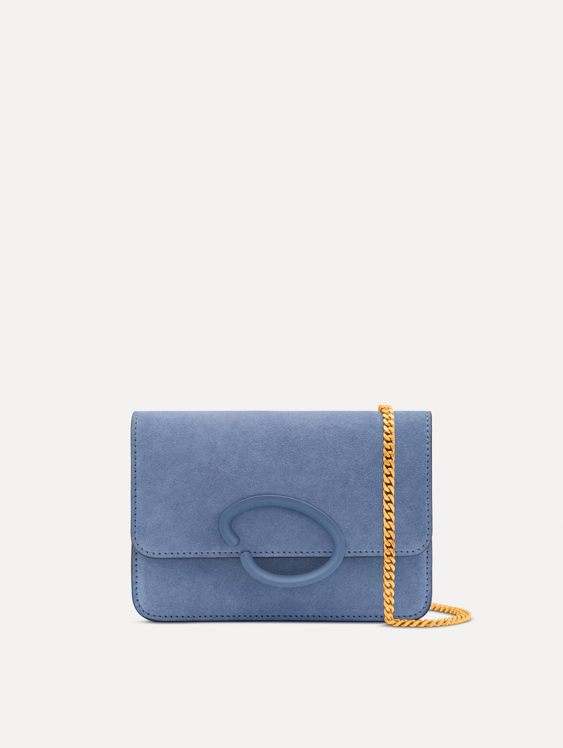Oscar de la Renta O Pochette in Suede