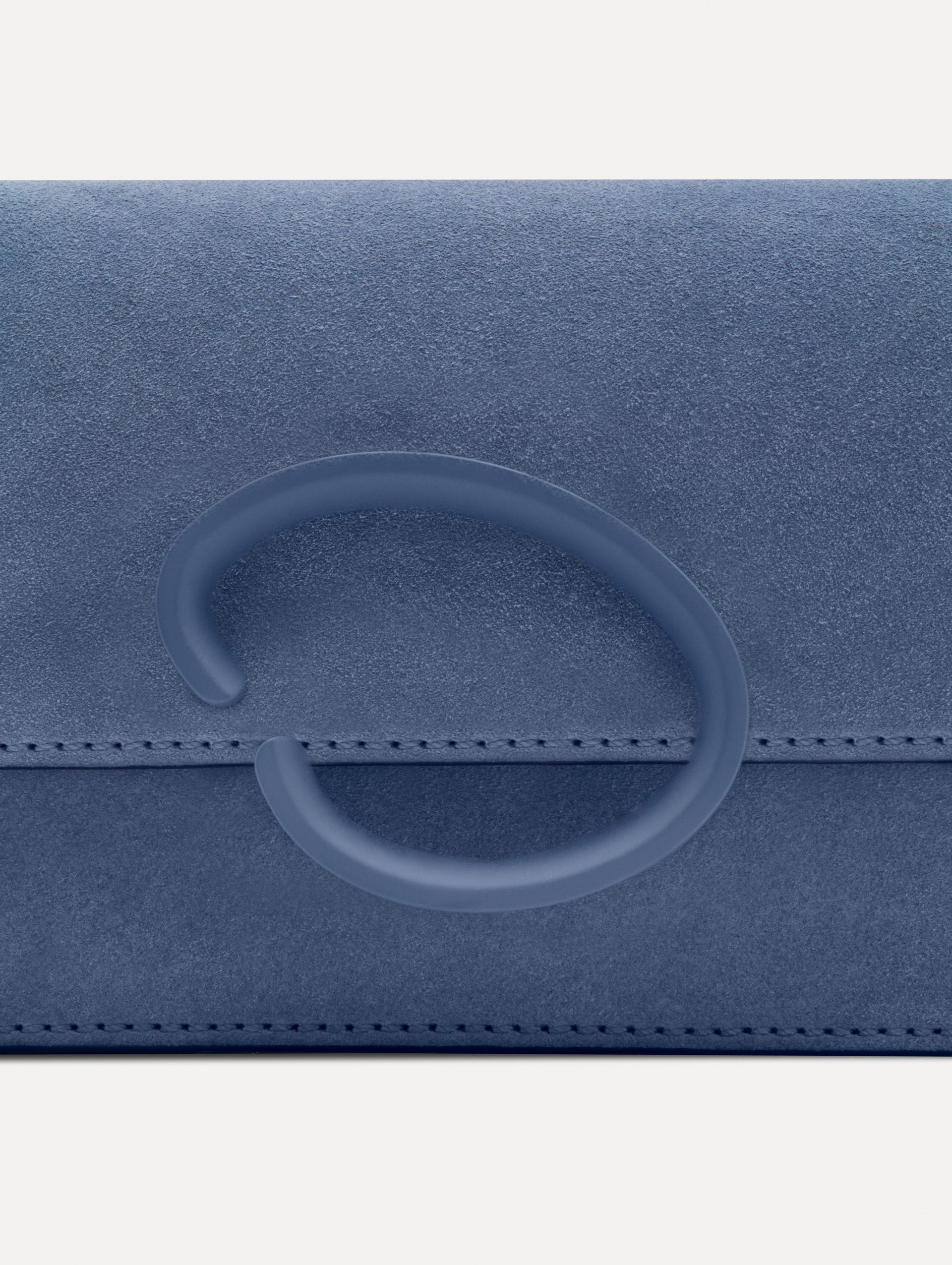 Oscar de la Renta O Pochette in Suede