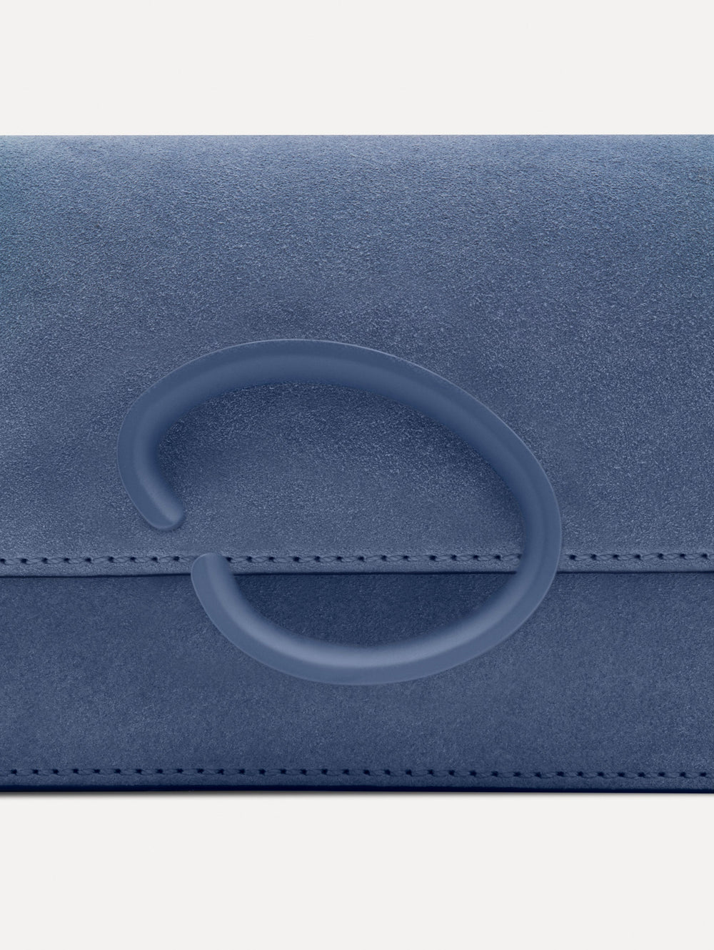 Oscar de la Renta O Pochette in Suede
