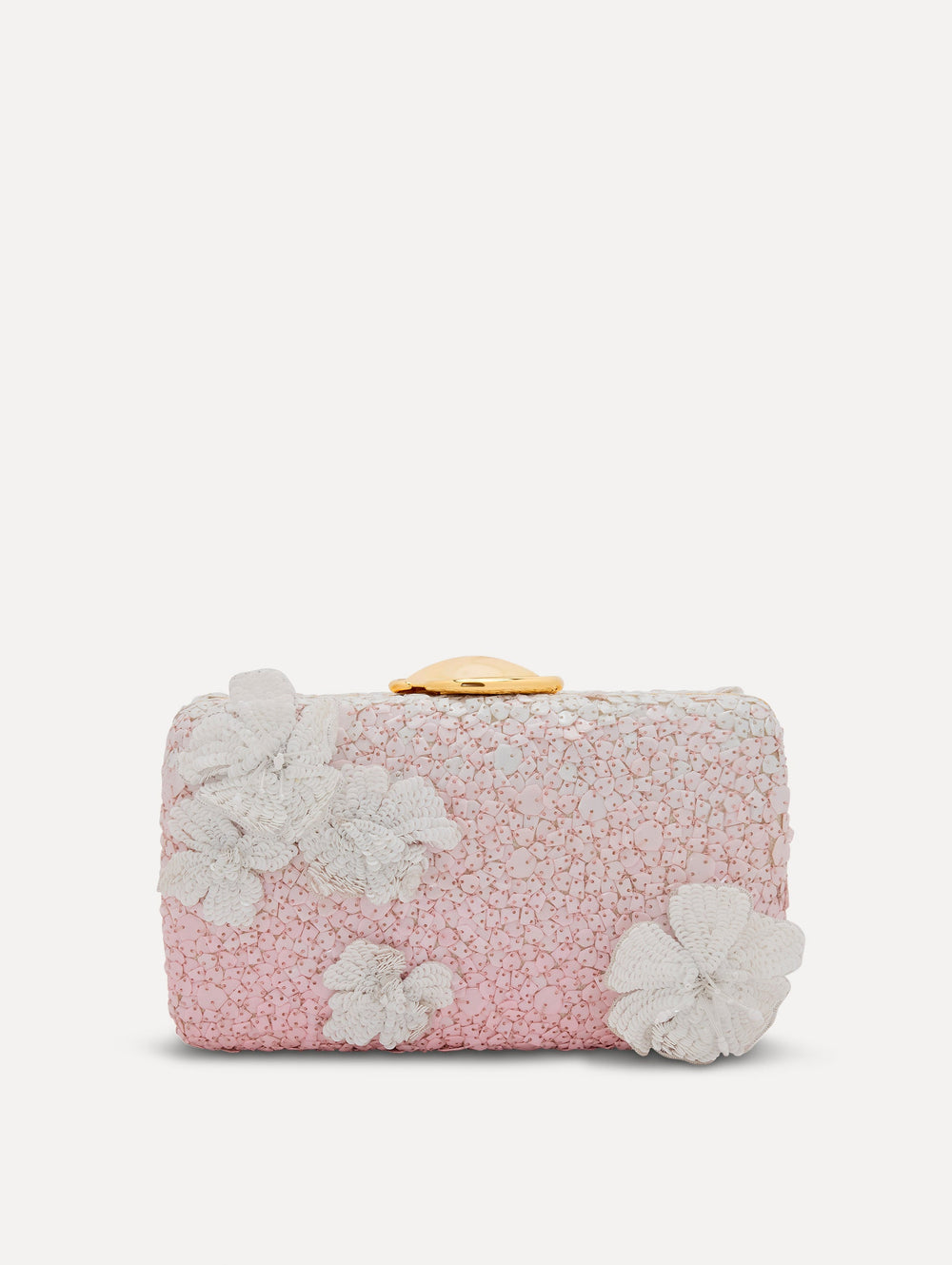 Oscar de la Renta Cherry Blossom Sequin O Minaudière