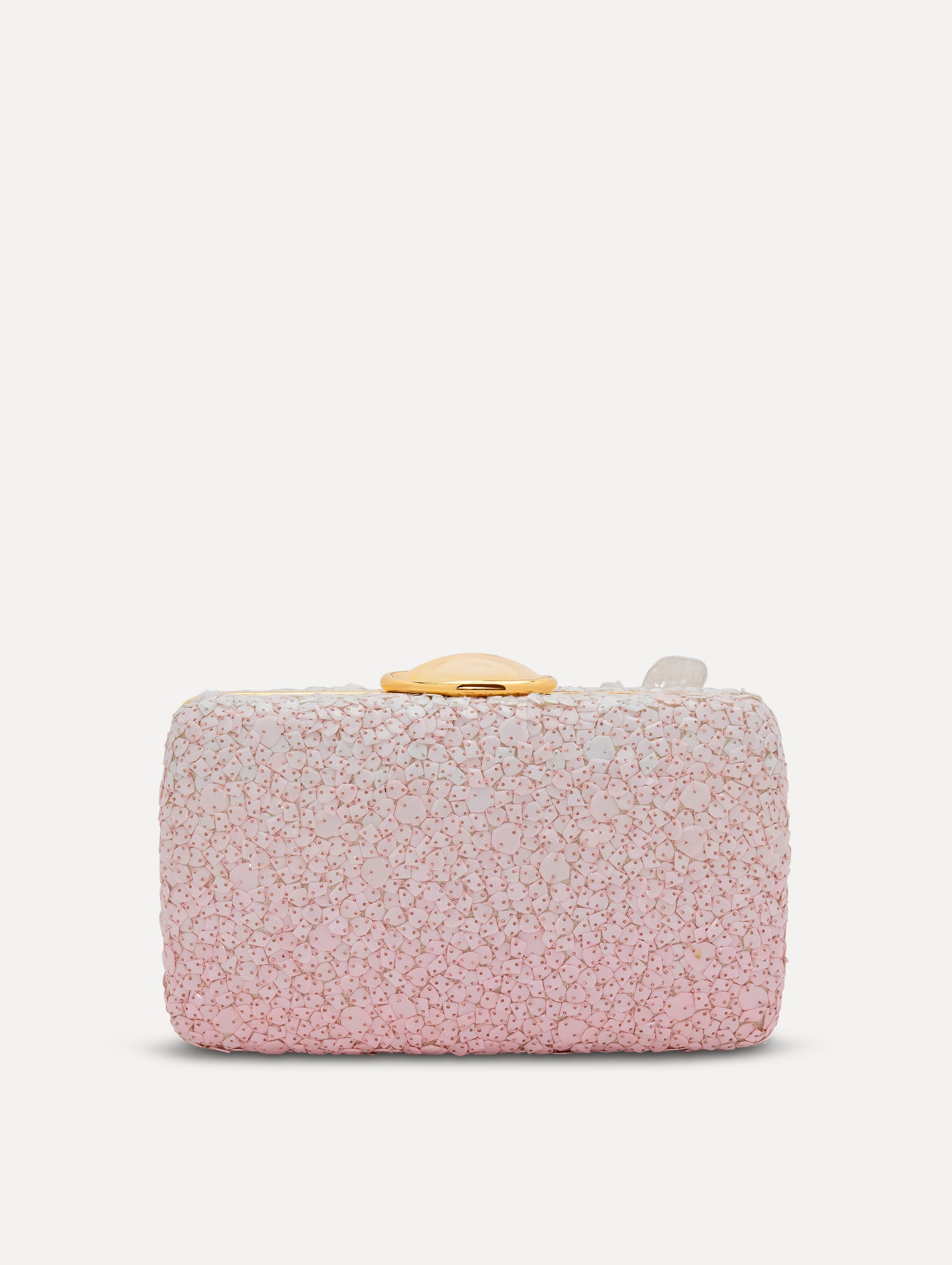 Oscar de la Renta Cherry Blossom Sequin O Minaudière