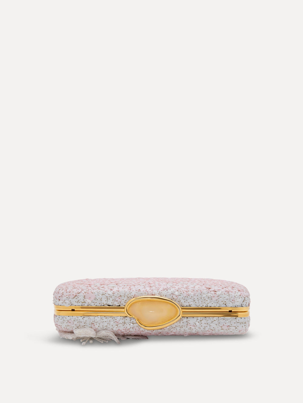 Oscar de la Renta Cherry Blossom Sequin O Minaudière