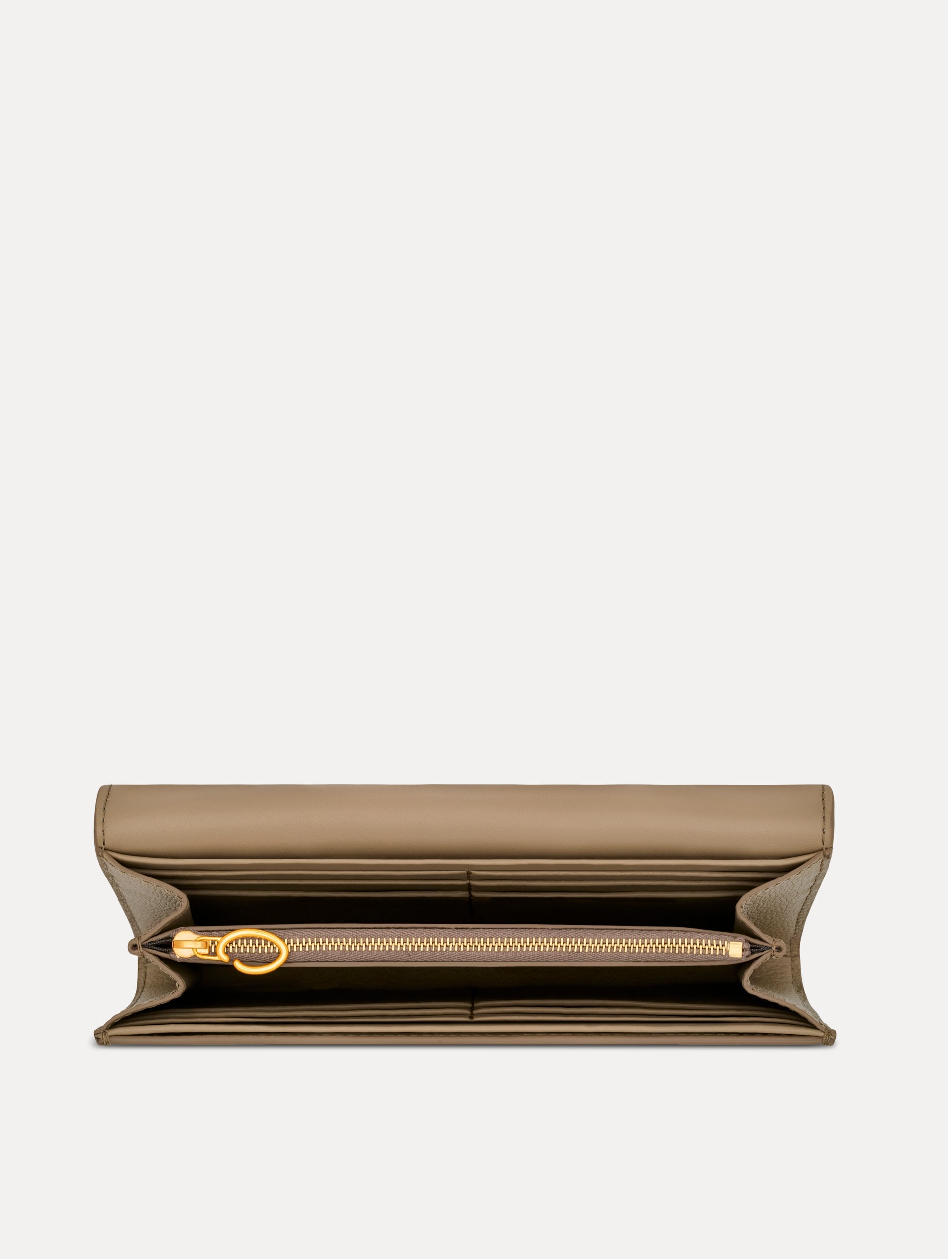 Oscar de la Renta Lily of the Valley-Printed Continental Wallet