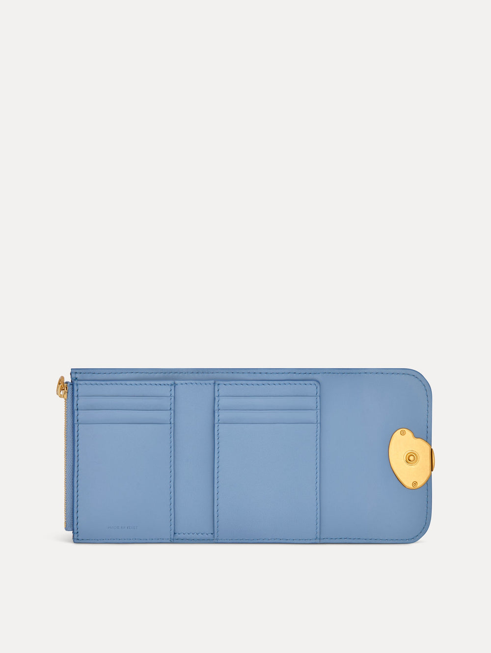 Oscar de la Renta Poppy-Printed Tri-Fold Wallet