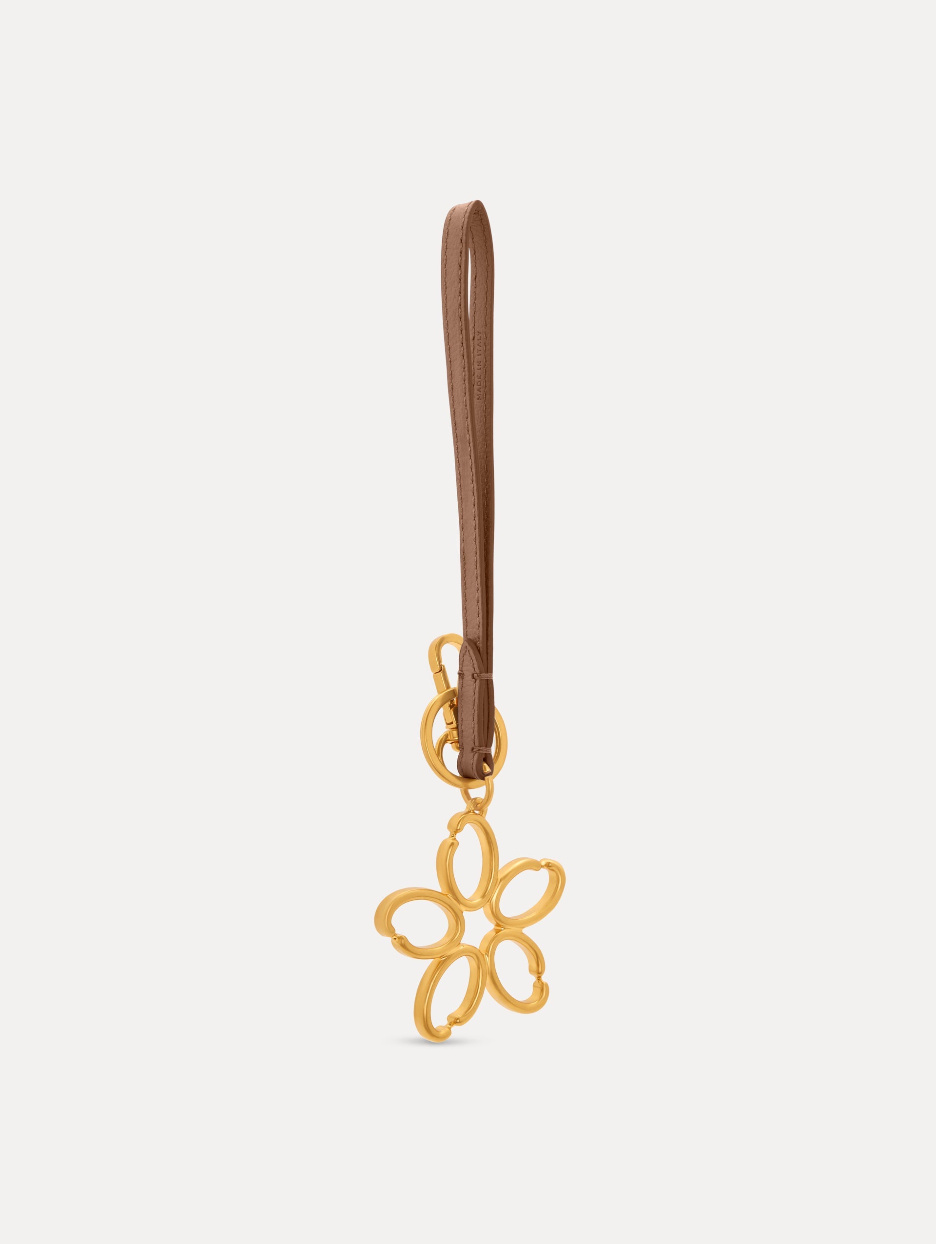 Oscar de la Renta O Flower Wristlet Key Chain