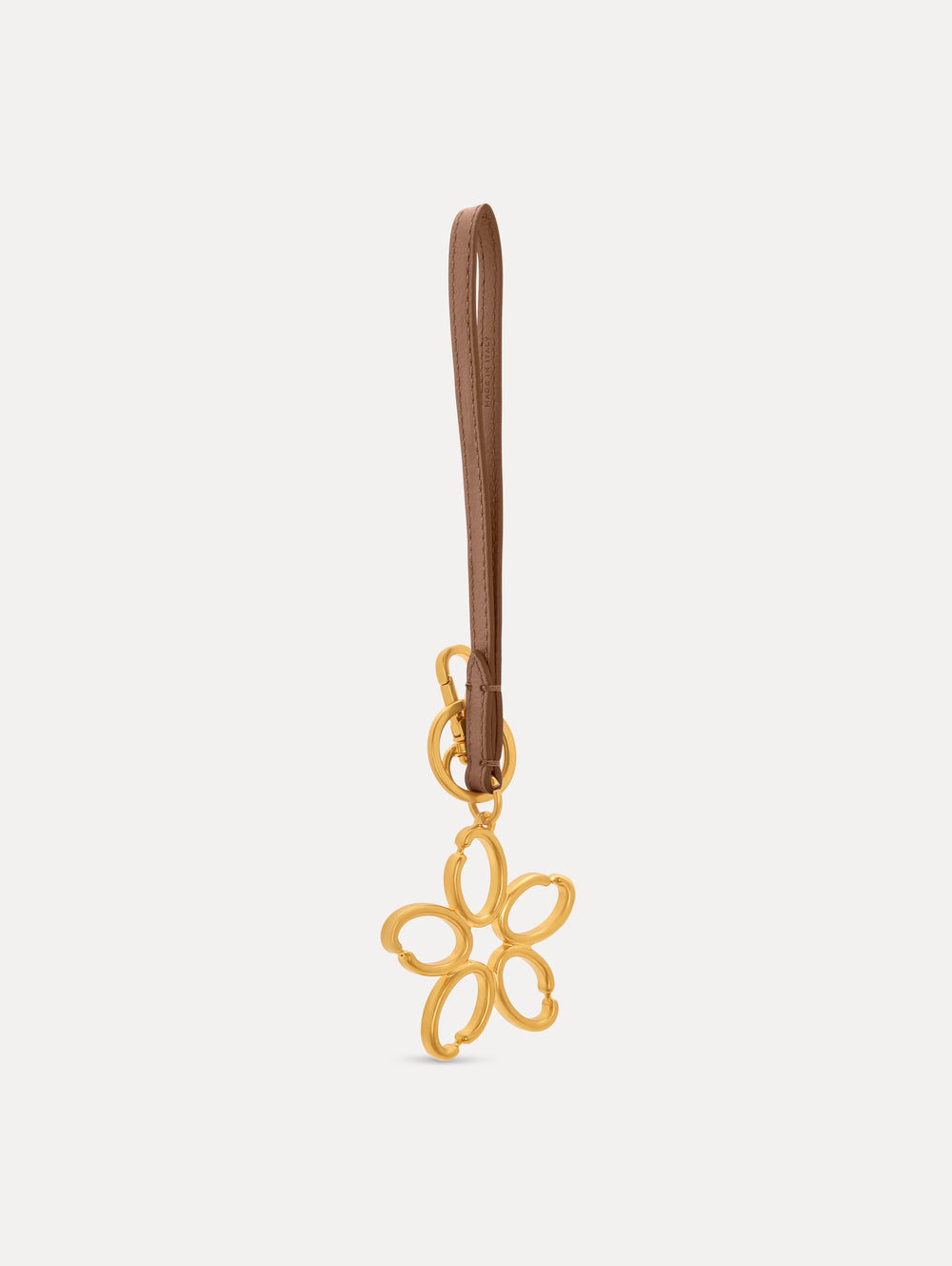 Oscar de la Renta O Flower Wristlet Key Chain