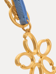 Oscar de la Renta O Flower Wristlet Key Chain