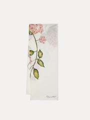 Oscar de la Renta Porcelain Flower Modal Cashmere Scarf