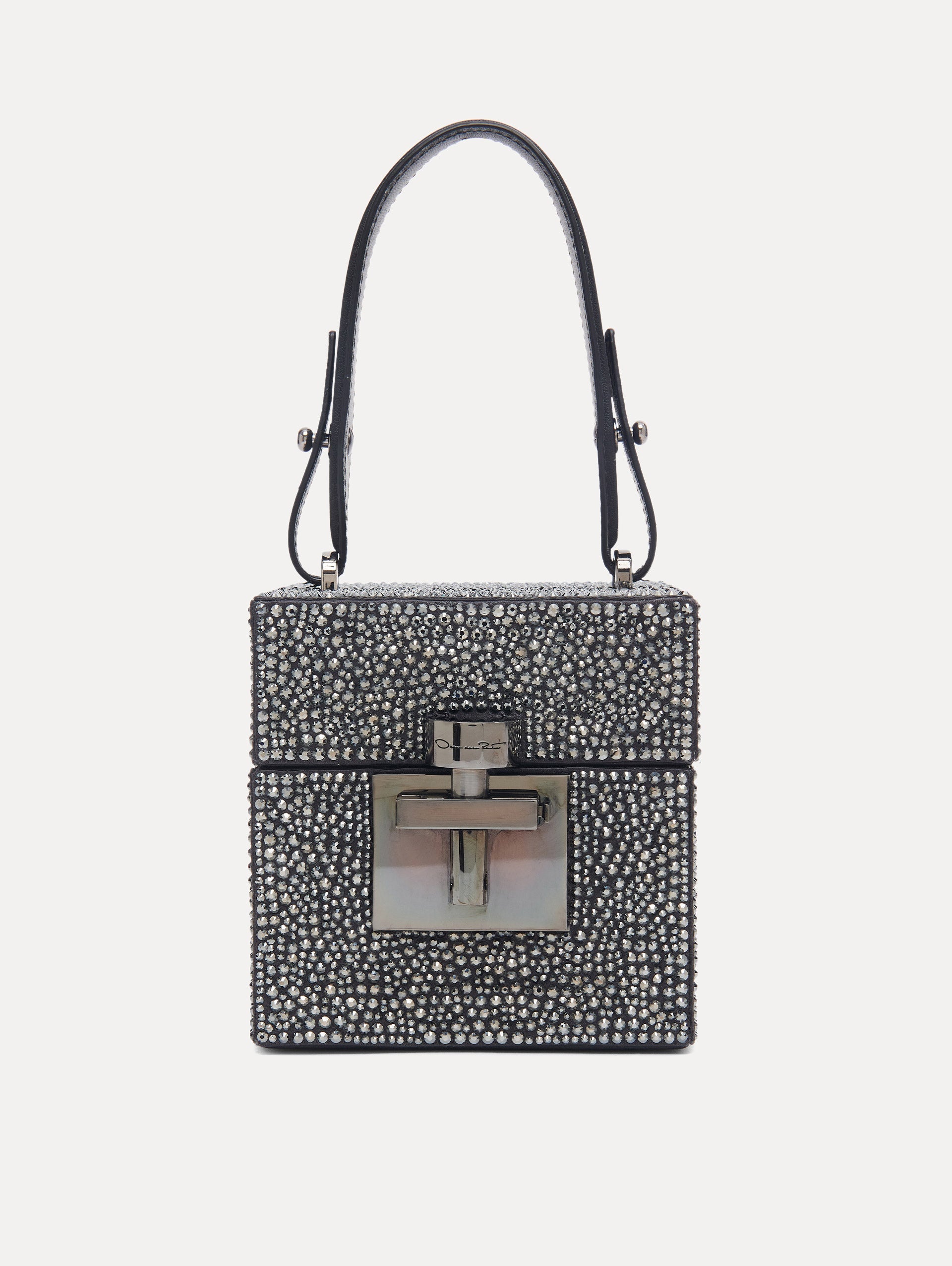 Oscar de la Renta Crystal Pavé Alibi Cube