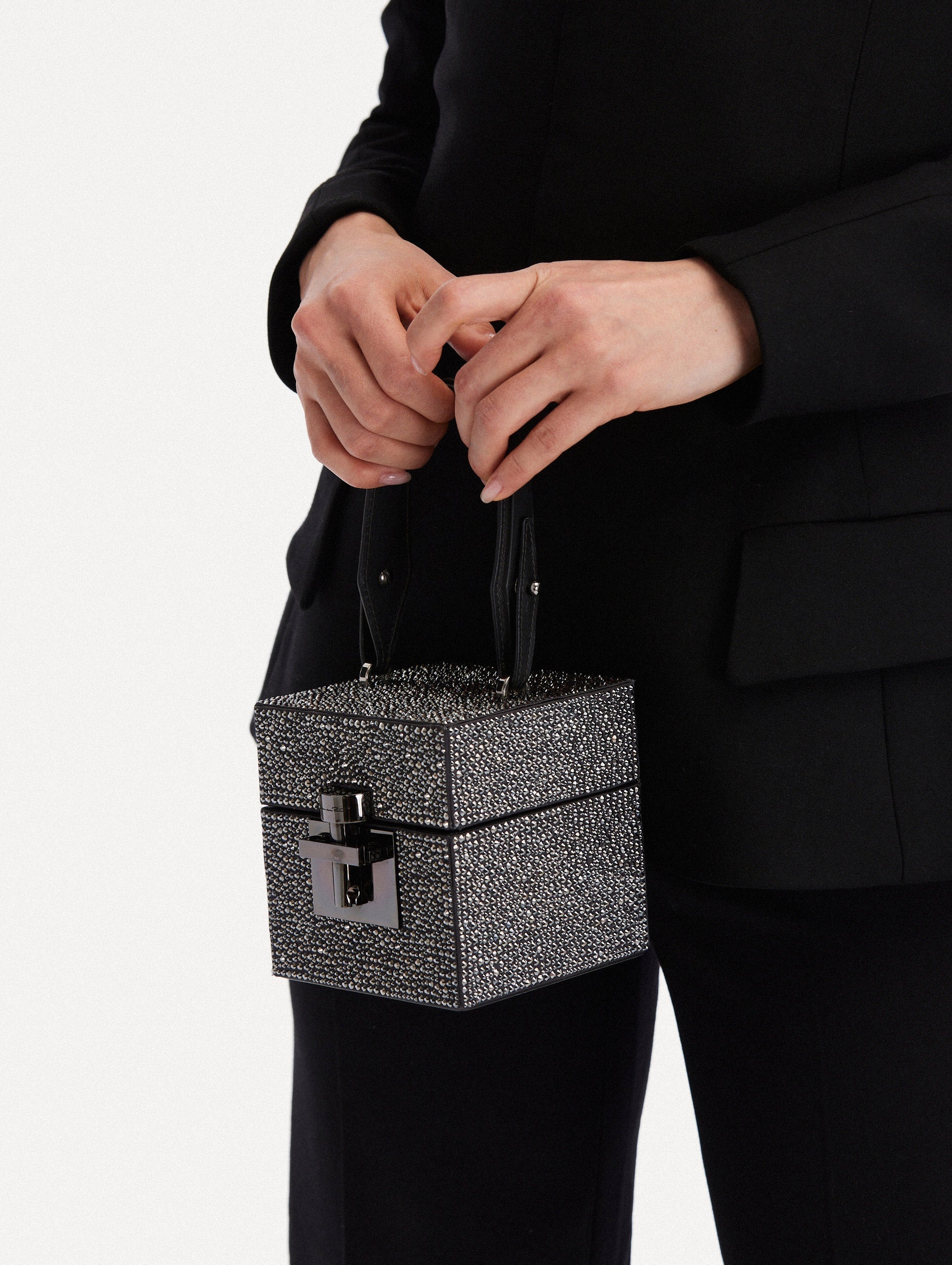 Oscar de la Renta Crystal Pavé Alibi Cube