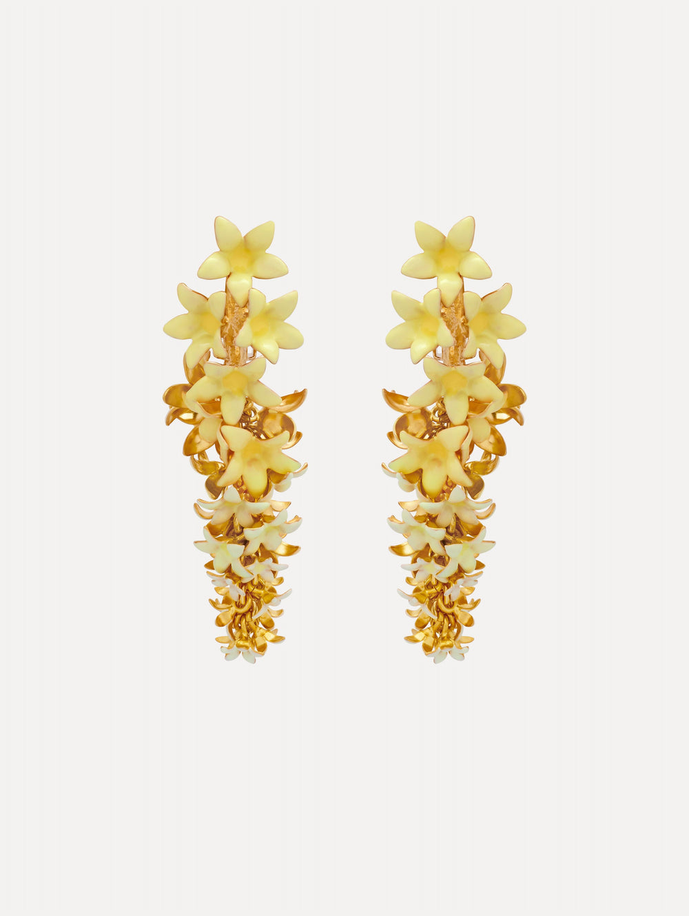 Oscar de la Renta Foxglove Earrings