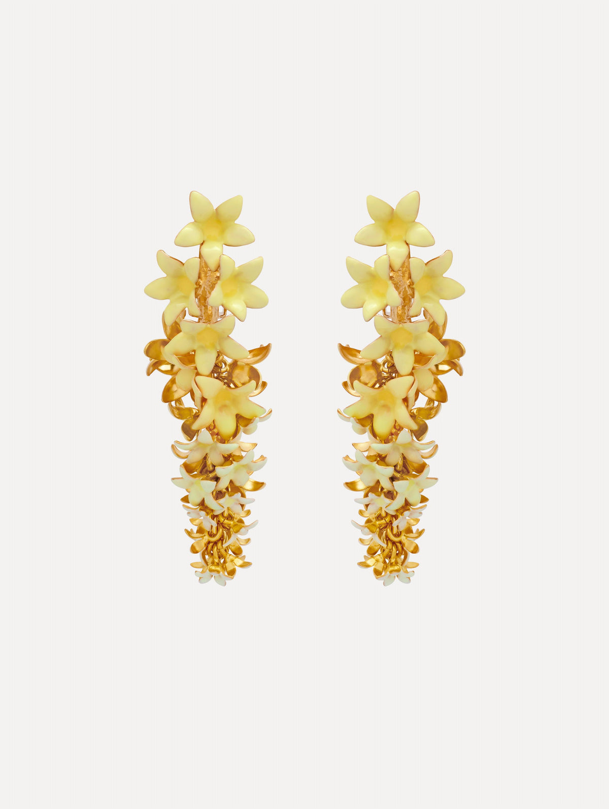 Oscar de la Renta Foxglove Earrings