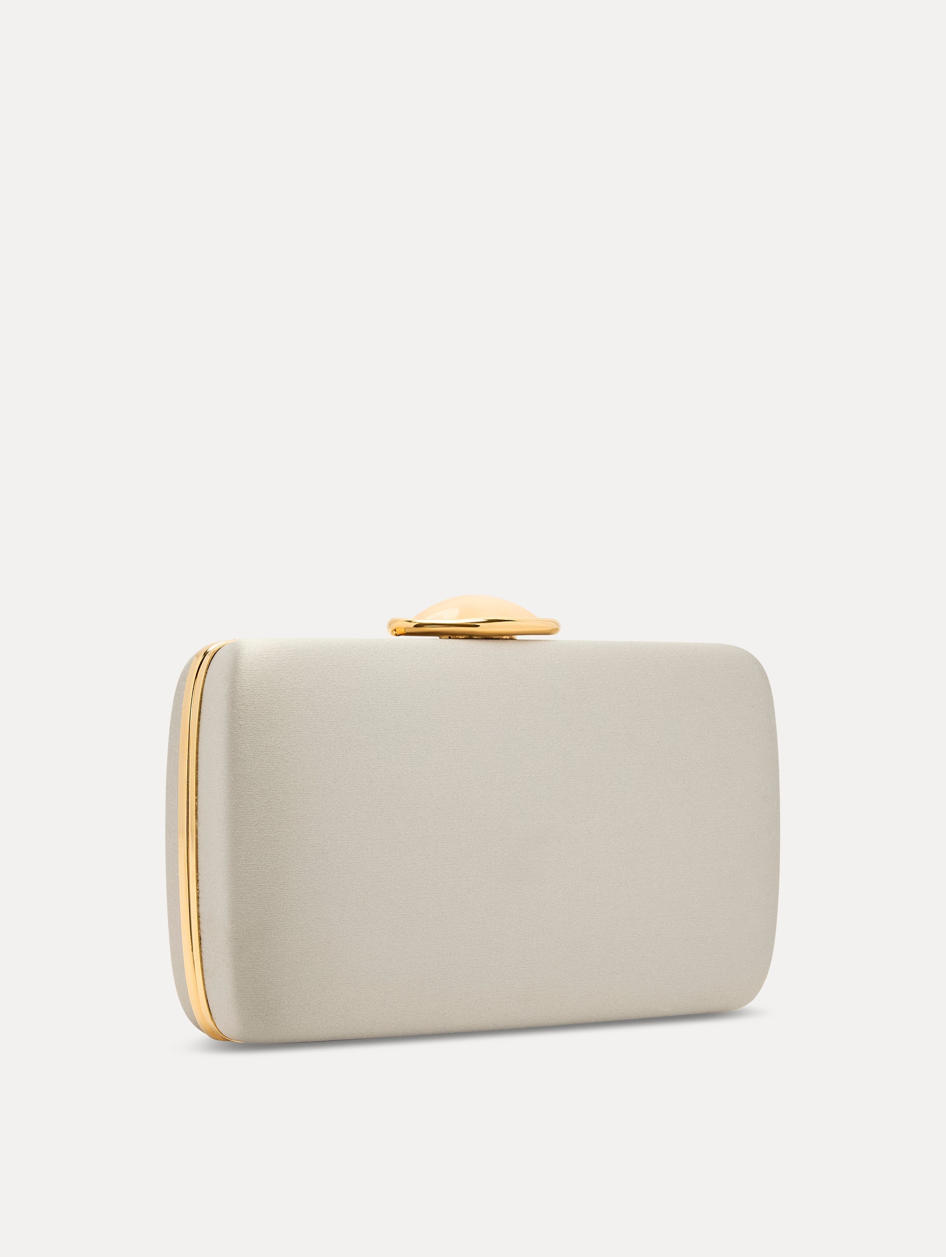 Oscar de la Renta O Satin Minaudière