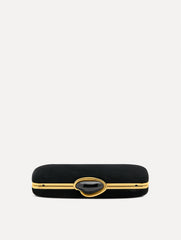 Oscar de la Renta Velvet O Minaudière
