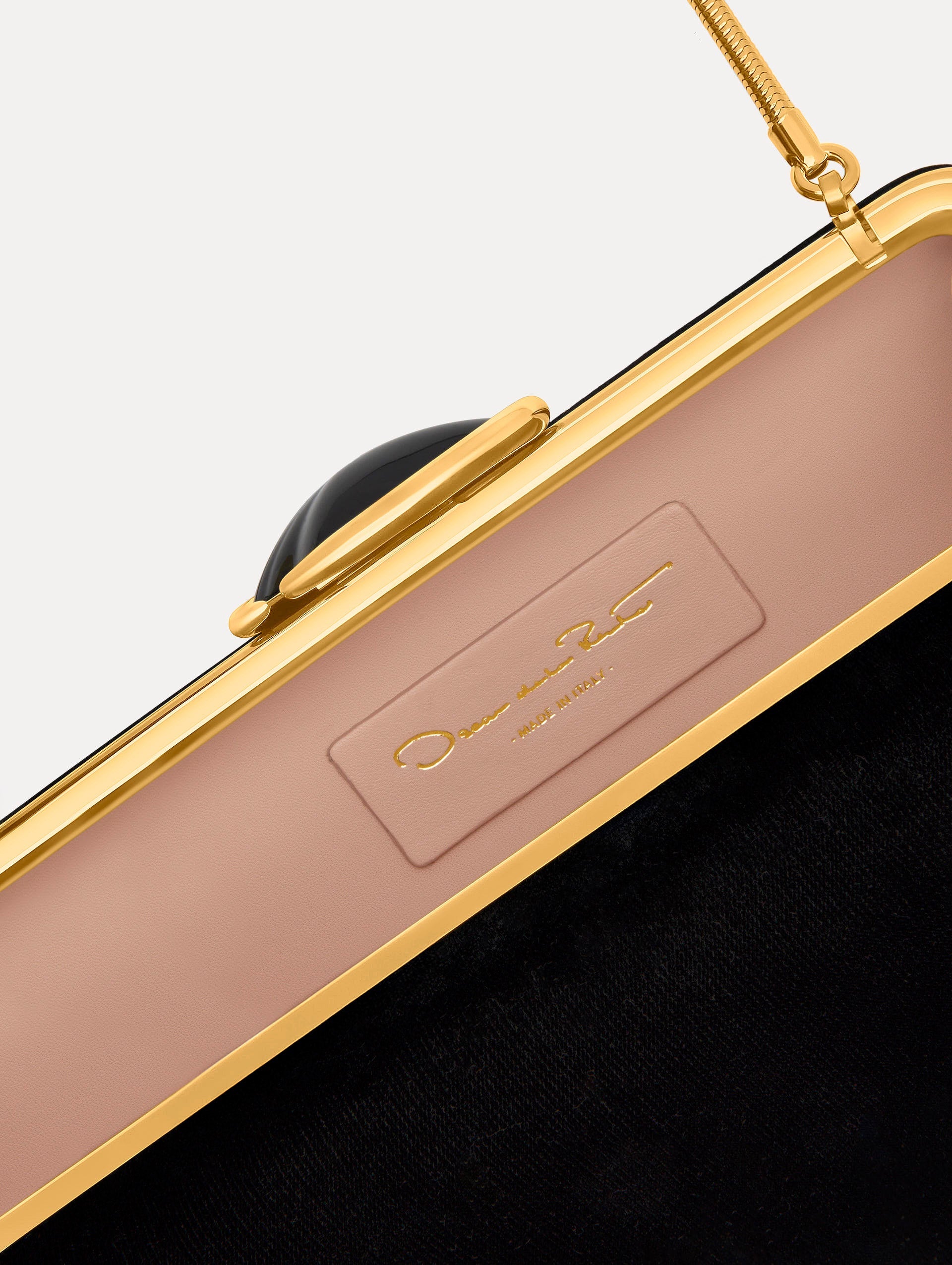 Oscar de la Renta Velvet O Minaudière