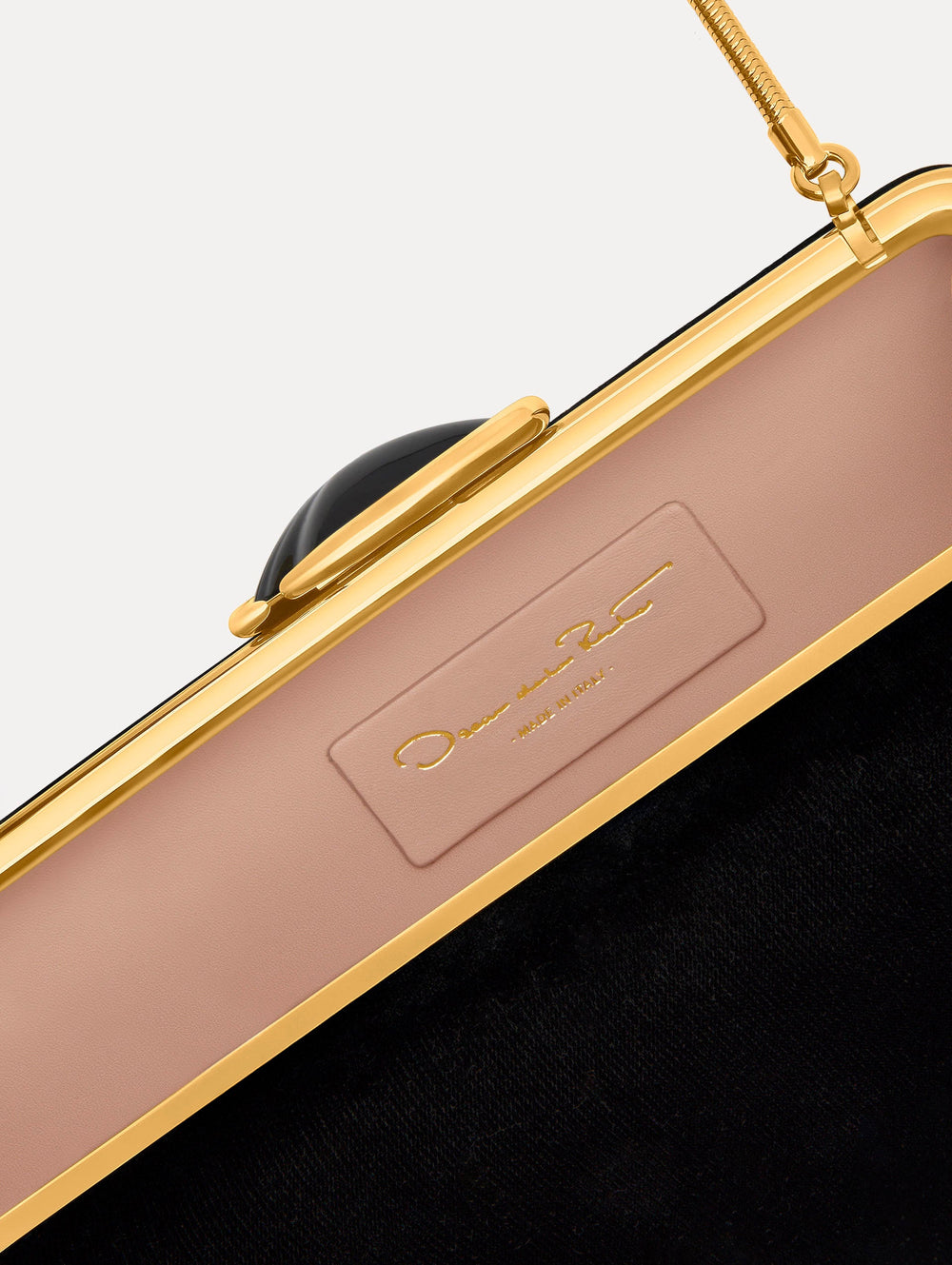 Oscar de la Renta Velvet O Minaudière