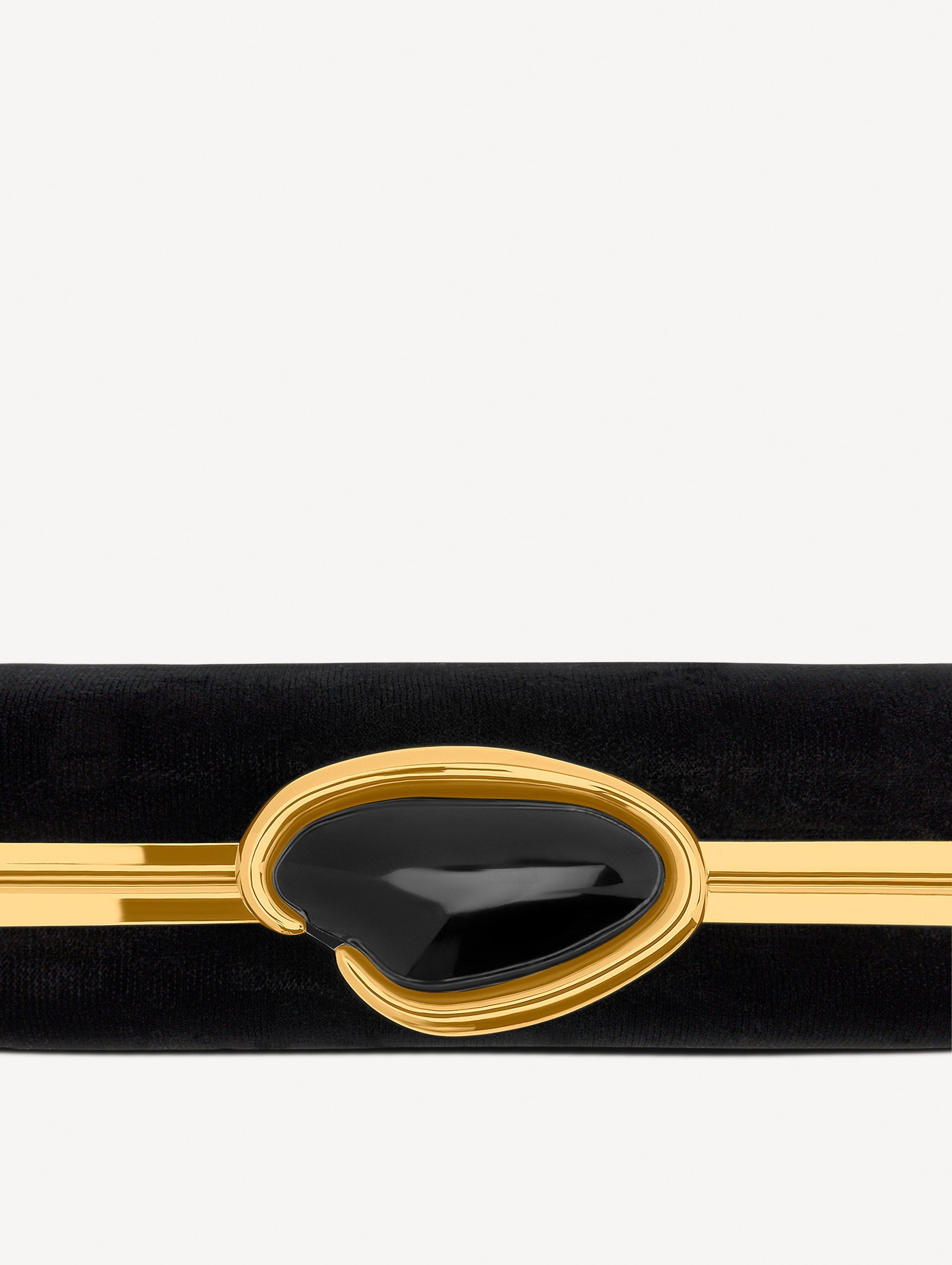 Oscar de la Renta Velvet O Minaudière