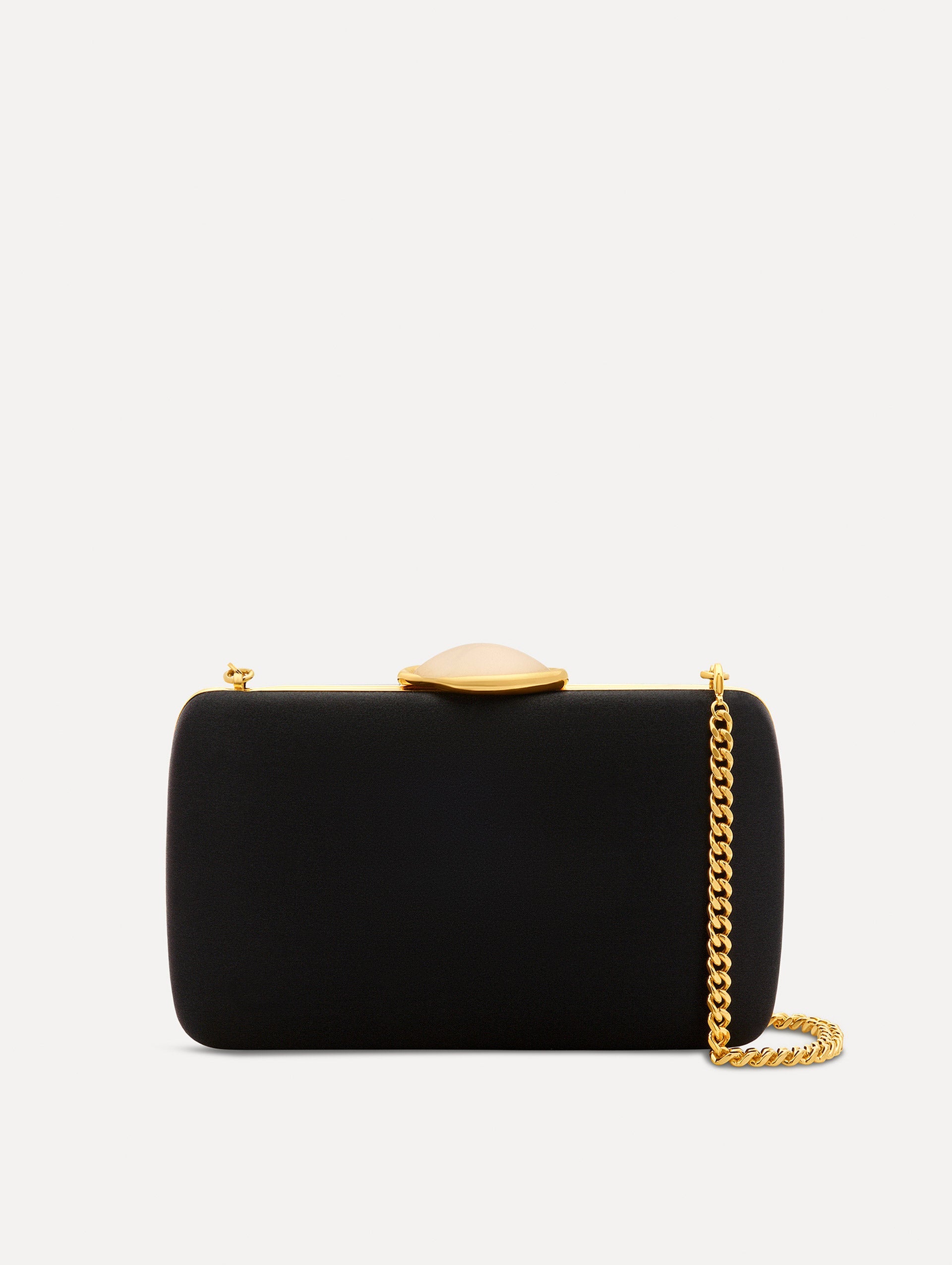 Oscar de la Renta O Satin Minaudière